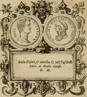 Picture 5 of 102 from XII. primorvm Caesarvm et LXIIII ipsorvm vxorvm et parentum ex antiquis numismatibus, in aere incisae, effigies : atque eorundem earundemque vitae & res gestae, ex varijs authoribus collectae per Levinvm Hvlsivm .. (1597), leaf 13
