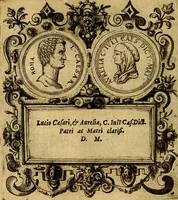 Picture 4 of 108 from XII primorvm Caesarvm et LXIIII. Ipsorvm vxorvm et parentum ex antiquis numismatibus, in aere incisae, effigies: atque eorundem earundemque vitae & res gestae, ex varijs authoribus (1597), leaf 15