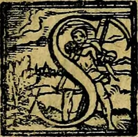 An illustration from XII primorvm Caesarvm et LXIIII. Ipsorvm vxorvm et parentum ex antiquis numismatibus, in aere incisae, effigies: atque eorundem earundemque vitae & res gestae, ex varijs authoribus (1597)
