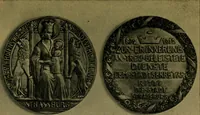 An illustration from XIV [i.e. Vierzehnter] Verbandstag Verband deutscher Juweliere, Gold- & Silberschmiede Strassburg, vom 7.-11. August 1914 : verbunden mit einer Ausstellung alter & neuer Goldschmiedearbeiten und Uhren (1914)