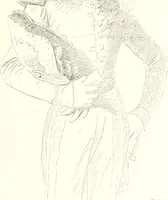 An illustration from XIXe [i.e. Dix-neuvième] siècle (en France); classes - moeurs - usages - costumes - inventions. Ouvrage illustré d'un front. chromotypographique, de 16 planches coloriées aux patrons, de 36 entetes et lettres ornées et de 487 gravures (dont 24 tirées hors texte) d'après les principaux artistes du siècle (1893)