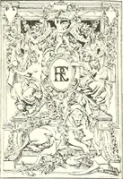 An illustration from XIXe [i.e. Dix-neuvième] siècle (en France); classes - moeurs - usages - costumes - inventions. Ouvrage illustré d'un front. chromotypographique, de 16 planches coloriées aux patrons, de 36 entetes et lettres ornées et de 487 gravures (dont 24 tirées hors texte) d'après les principaux artistes du siècle (1893)
