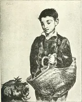 An illustration from XIXe [i.e. Dix-neuvième] siècle (en France); classes - moeurs - usages - costumes - inventions. Ouvrage illustré d'un front. chromotypographique, de 16 planches coloriées aux patrons, de 36 entetes et lettres ornées et de 487 gravures (dont 24 tirées hors texte) d'après les principaux artistes du siècle (1893)