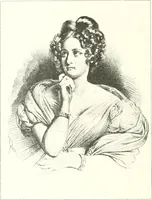 An illustration from XIXe [i.e. Dix-neuvième] siècle (en France); classes - moeurs - usages - costumes - inventions. Ouvrage illustré d'un front. chromotypographique, de 16 planches coloriées aux patrons, de 36 entetes et lettres ornées et de 487 gravures (dont 24 tirées hors texte) d'après les principaux artistes du siècle (1893)