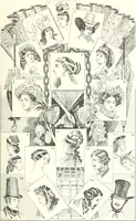 An illustration from XIXe [i.e. Dix-neuvième] siècle (en France); classes - moeurs - usages - costumes - inventions. Ouvrage illustré d'un front. chromotypographique, de 16 planches coloriées aux patrons, de 36 entetes et lettres ornées et de 487 gravures (dont 24 tirées hors texte) d'après les principaux artistes du siècle (1893)