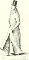 An illustration from XIXe [i.e. Dix-neuvième] siècle (en France); classes - moeurs - usages - costumes - inventions. Ouvrage illustré d'un front. chromotypographique, de 16 planches coloriées aux patrons, de 36 entetes et lettres ornées et de 487 gravures (dont 24 tirées hors texte) d'après les principaux artistes du siècle (1893)