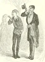 An illustration from XIXe [i.e. Dix-neuvième] siècle (en France); classes - moeurs - usages - costumes - inventions. Ouvrage illustré d'un front. chromotypographique, de 16 planches coloriées aux patrons, de 36 entetes et lettres ornées et de 487 gravures (dont 24 tirées hors texte) d'après les principaux artistes du siècle (1893)