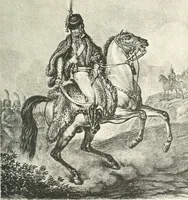 An illustration from XIXe [i.e. Dix-neuvième] siècle (en France); classes - moeurs - usages - costumes - inventions. Ouvrage illustré d'un front. chromotypographique, de 16 planches coloriées aux patrons, de 36 entetes et lettres ornées et de 487 gravures (dont 24 tirées hors texte) d'après les principaux artistes du siècle (1893)