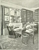 An illustration from XIXe [i.e. Dix-neuvième] siècle (en France); classes - moeurs - usages - costumes - inventions. Ouvrage illustré d'un front. chromotypographique, de 16 planches coloriées aux patrons, de 36 entetes et lettres ornées et de 487 gravures (dont 24 tirées hors texte) d'après les principaux artistes du siècle (1893)