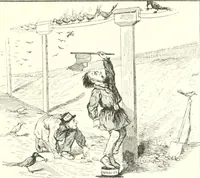 Picture 472 of 566 from XIXe [i.e. Dix-neuvième] siècle (en France); classes - moeurs - usages - costumes - inventions. Ouvrage illustré d'un front. chromotypographique, de 16 planches coloriées aux patrons, de 36 entetes et lettres ornées et de 487 gravures (dont 24 tirées hors texte) d'après les principaux artistes du siècle (1893), leaf 694