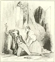 An illustration from XIXe [i.e. Dix-neuvième] siècle (en France); classes - moeurs - usages - costumes - inventions. Ouvrage illustré d'un front. chromotypographique, de 16 planches coloriées aux patrons, de 36 entetes et lettres ornées et de 487 gravures (dont 24 tirées hors texte) d'après les principaux artistes du siècle (1893)