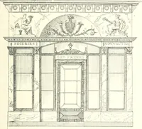 An illustration from XIXe [i.e. Dix-neuvième] siècle (en France); classes - moeurs - usages - costumes - inventions. Ouvrage illustré d'un front. chromotypographique, de 16 planches coloriées aux patrons, de 36 entetes et lettres ornées et de 487 gravures (dont 24 tirées hors texte) d'après les principaux artistes du siècle (1893)