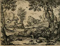 Picture 27 of 43 from XL [i.e. Quadraginta] emblemata miscella nova : Das ist : XL. underschiedliche Auszerlesene newradierte Kunststuck (1622), leaf 34