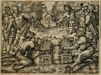 Picture 32 of 43 from XL [i.e. Quadraginta] emblemata miscella nova : Das ist : XL. underschiedliche Auszerlesene newradierte Kunststuck (1622), leaf 40