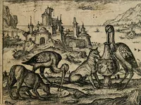 Picture 36 of 43 from XL [i.e. Quadraginta] emblemata miscella nova : Das ist : XL. underschiedliche Auszerlesene newradierte Kunststuck (1622), leaf 44