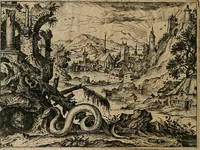 Picture 39 of 43 from XL [i.e. Quadraginta] emblemata miscella nova : Das ist : XL. underschiedliche Auszerlesene newradierte Kunststuck (1622), leaf 47