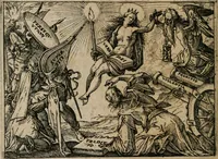 Picture 41 of 43 from XL [i.e. Quadraginta] emblemata miscella nova : Das ist : XL. underschiedliche Auszerlesene newradierte Kunststuck (1622), leaf 49