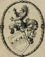 An illustration from XL [i.e. Quadraginta] emblemata miscella nova : Das ist : XL. underschiedliche Auszerlesene newradierte Kunststuck (1622)