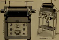 An illustration from X-ray apparatus : complete outfits and accessories for X-ray laboratories (1908)