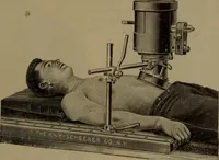 An illustration from X-ray apparatus : complete outfits and accessories for X-ray laboratories (1908)