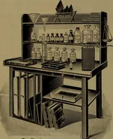 An illustration from X-ray apparatus : complete outfits and accessories for X-ray laboratories (1908)