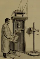 An illustration from X-ray apparatus : complete outfits and accessories for X-ray laboratories (1908)