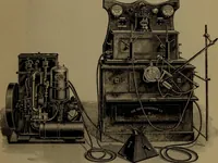 An illustration from X-ray apparatus : complete outfits and accessories for X-ray laboratories (1908)
