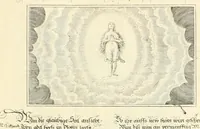 An illustration from XXV schöne ausserlesene Figuren vnd hohe Lehren von der begnadeten liebhabenden Seele, nemlich der Christlichen Kirchen vnd jhre[m] Gemahl Jesu Christo