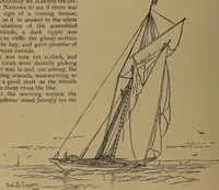 An illustration from Yachts and yachting : with over one hundred and ten illustrations (1887)
