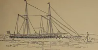 Picture 78 of 119 from Yachts and yachting : with over one hundred and ten illustrations (1887), leaf 126