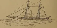 An illustration from Yachts and yachting : with over one hundred and ten illustrations (1887)