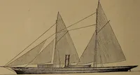 An illustration from Yachts and yachting : with over one hundred and ten illustrations (1887)