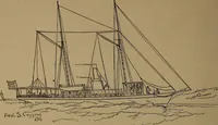 An illustration from Yachts and yachting : with over one hundred and ten illustrations (1887)