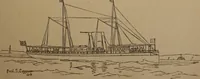 An illustration from Yachts and yachting : with over one hundred and ten illustrations (1887)