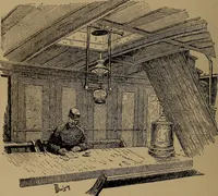 An illustration from Yachts and yachting : with over one hundred and ten illustrations (1887)