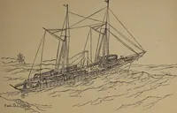 An illustration from Yachts and yachting : with over one hundred and ten illustrations (1887)