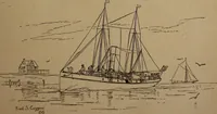 Picture 95 of 119 from Yachts and yachting : with over one hundred and ten illustrations (1887), leaf 140