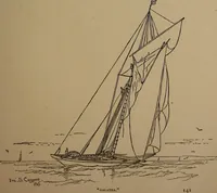 Picture 100 of 119 from Yachts and yachting : with over one hundred and ten illustrations (1887), leaf 146