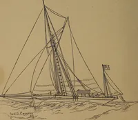 Picture 107 of 119 from Yachts and yachting : with over one hundred and ten illustrations (1887), leaf 153