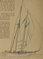 An illustration from Yachts and yachting : with over one hundred and ten illustrations (1887)