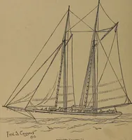 Picture 36 of 119 from Yachts and yachting : with over one hundred and ten illustrations (1887), leaf 57