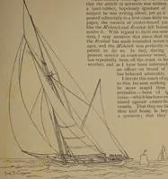 An illustration from Yachts and yachting : with over one hundred and ten illustrations (1887)