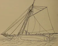 An illustration from Yachts and yachting : with over one hundred and ten illustrations (1887)