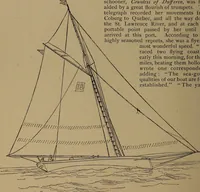 An illustration from Yachts and yachting : with over one hundred and ten illustrations (1887)