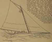 An illustration from Yachts and yachting : with over one hundred and ten illustrations (1887)