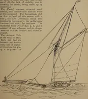 An illustration from Yachts and yachting : with over one hundred and ten illustrations (1887)