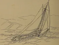 An illustration from Yachts and yachting : with over one hundred and ten illustrations (1887)