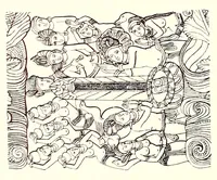 An illustration from Yaksas (1928)