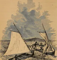 An illustration from The Yankee middy; or, The adventures of a naval officer. : A story of the Great Rebellion. (1871)