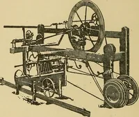An illustration from Yarn and cloth making; an economic study; a college and normal schools text preliminary to fabric study, and a reference for teachers of industrial history and art in secondary and elementary schools (1918)